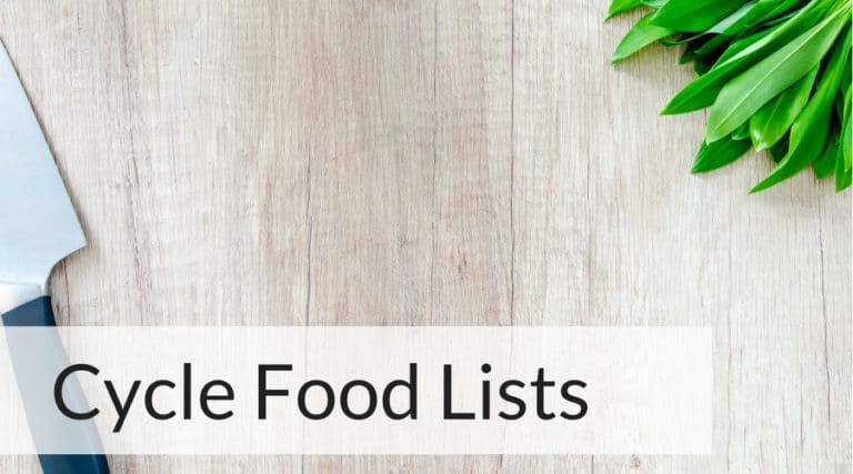 17 Day Diet Cycle 3 Food List