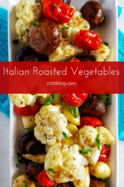 Italian Roasted Vegetables | My 17 Day Diet Blog