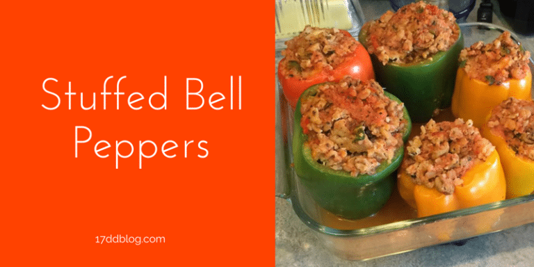 Stuffed Bell Peppers for the 17 Day Diet