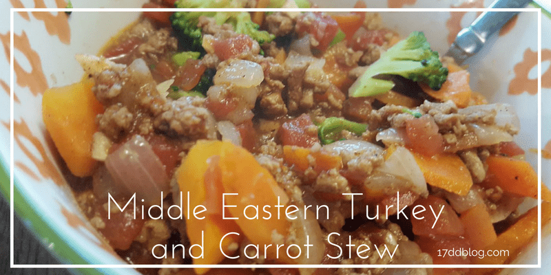 Middle Eastern Turkey and Carrot Stew