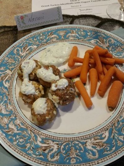 Greek Turkey Meatballs With Yogurt Tzatziki Sauce My 17 Day Diet Blog