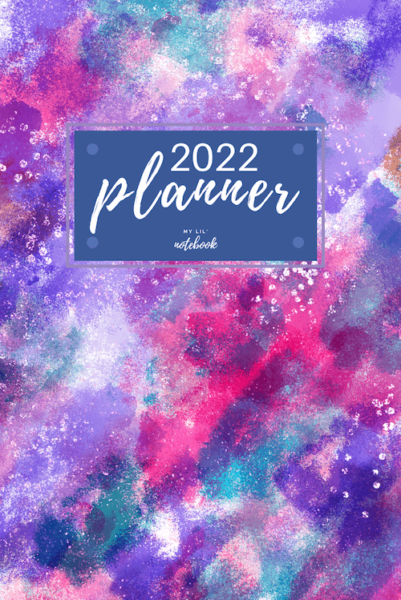 2022 Planner 6X9 Water Color Art