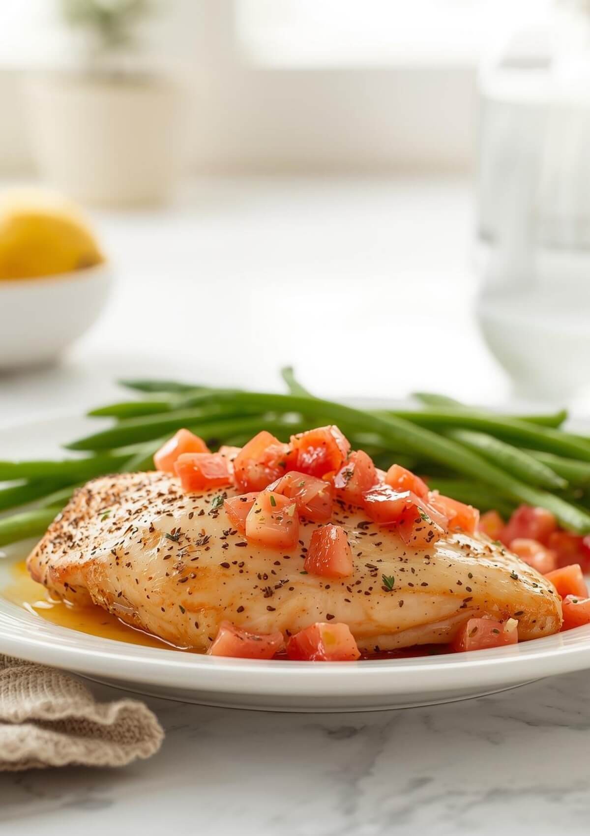 This Chicken and Green Beans recipe is super simple to make and budget friendly
